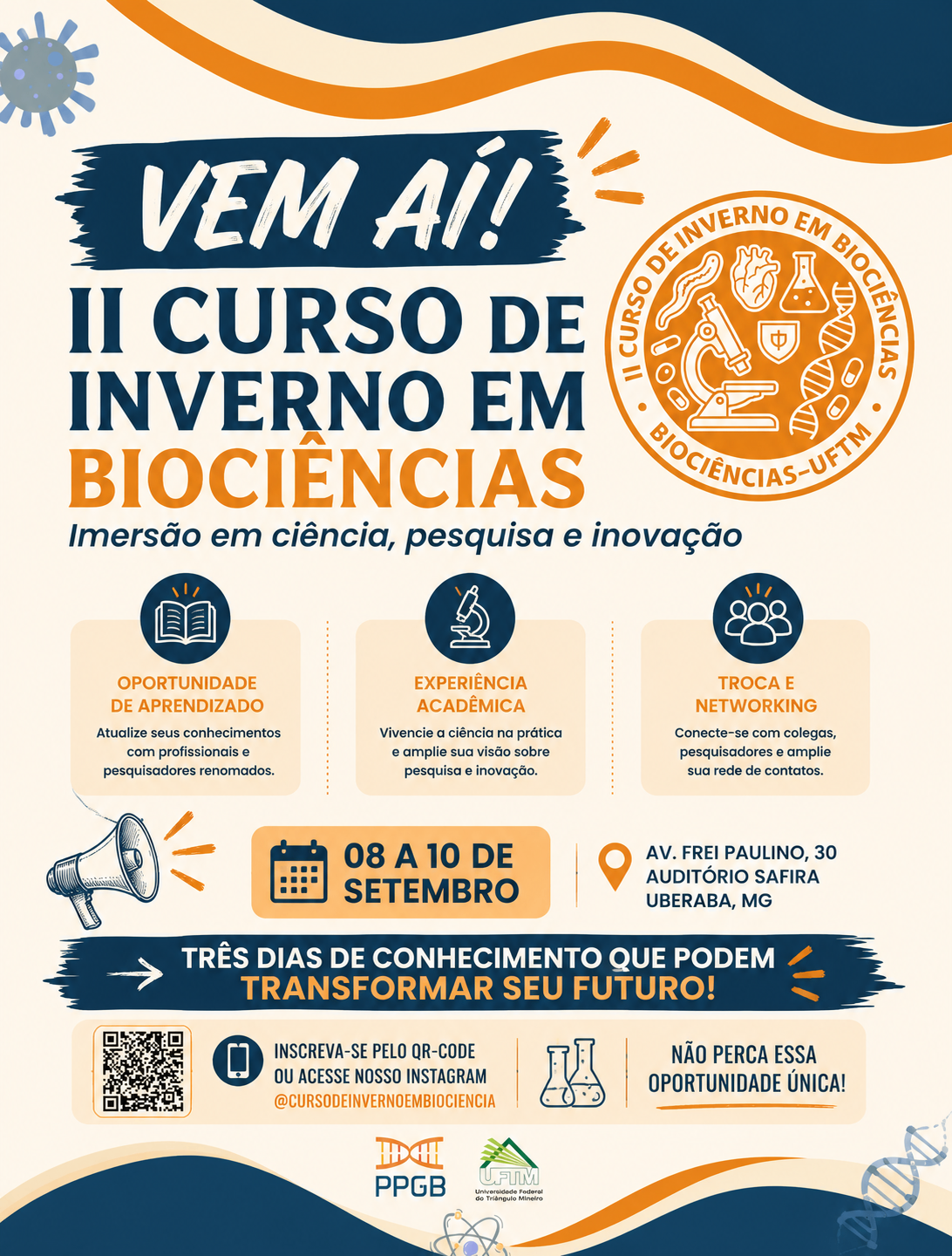 II Curso de Inverno em Biociências